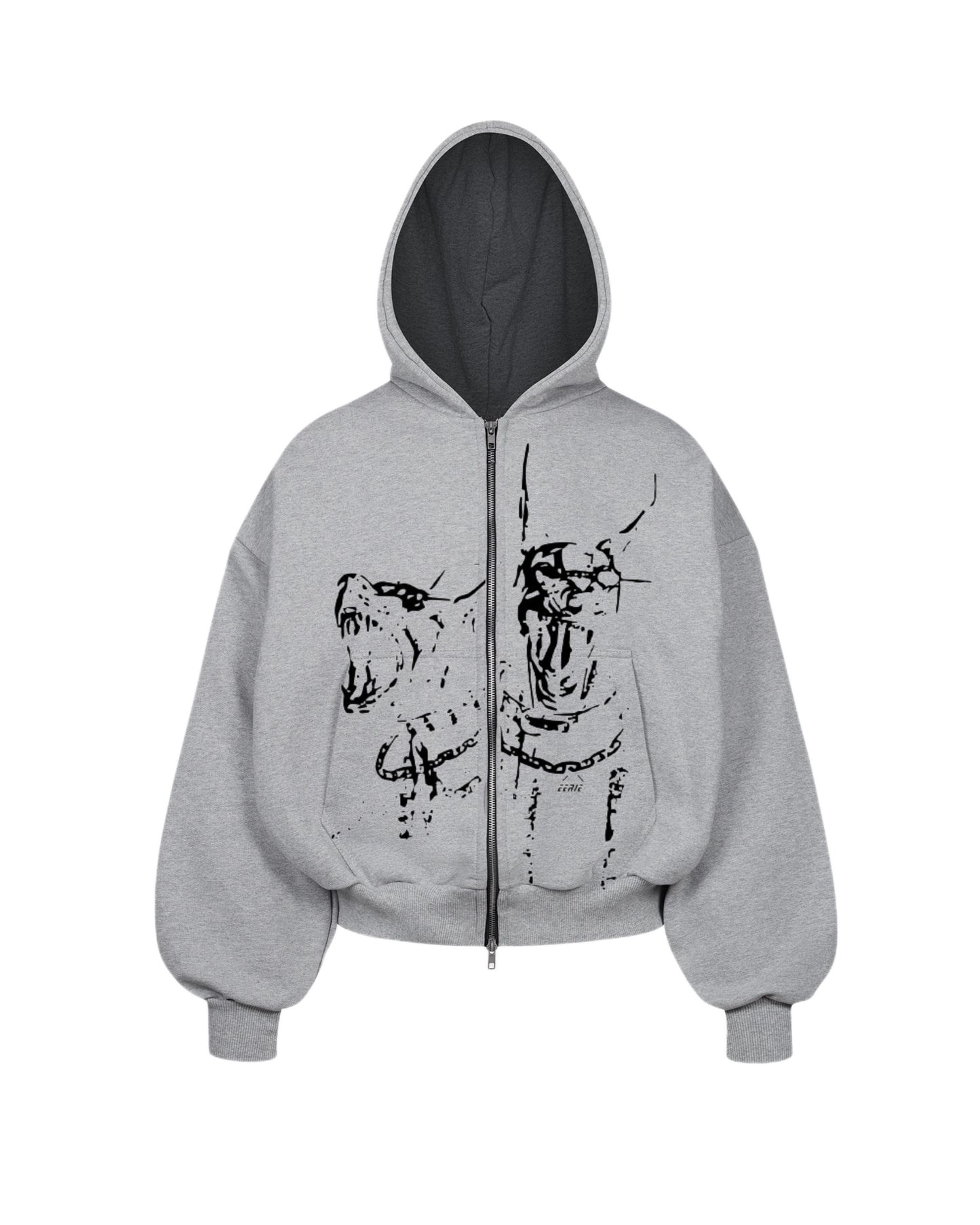 Doberman's zip hoodie